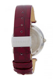 Versace Olympo Crystal Gleam White Dial Purple Leather Strap Watch for Women - VAN010016 Buy Now By Versace
