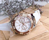 Guess Diamonds White Dial White Rubber Strap Watch For Women - W0426L1 Buy Now By Guess