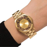 Marc Jacobs Henry Gold Dial Gold Steel Strap Watch for Women - MBM3292 Buy Now By Marc Jacobs