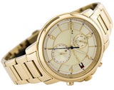 Tommy Hilfiger Claudia Gold Dial Gold Steel Strap Watch for Women - 1781821 Buy Now By Tommy Hilfiger