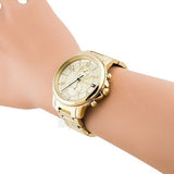Tommy Hilfiger Claudia Gold Dial Gold Steel Strap Watch for Women - 1781821 Buy Now By Tommy Hilfiger