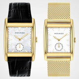 Movado Heritage Mother of Pearl White Dial Black Leather Strap Watch For Women - 3650050 Buy Now By Movado