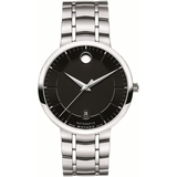 Movado 1881 Automatic Black Dial Silver Steel Strap Watch for Men - 606914 Buy Now By Movado
