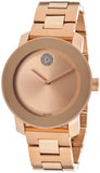 Movado Bold Rose Gold Dial Rose Gold Steel Strap Watch for Women - 3600086 Buy Now By Movado
