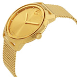 Movado Bold Diamonds Gold Dial Gold Mesh Bracelet Watch For Men - 3600460 Buy Now By Movado