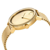 Movado Bold Gold Dial Gold Mesh Bracelet Watch for Women - 3600242 Buy Now By Movado