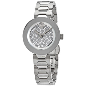 Movado Bold Silver Dial Silver Steel Strap Watch For Women - 3600567 Buy Now By Movado