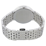 Movado Esperanza 39mm Black Dial Silver Steel Strap Watch For Men - 0607057 Buy Now By Movado