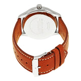 Movado Heritage Calendoplan Black Dial Brown Leather Strap Watch for Men - 3650001 Buy Now By Movado