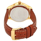 Movado Heritage Celestograf Navy Blue Dial Brown Leather Strap Watch For Women - 3650010 Buy Now By Movado