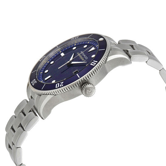 Movado Heritage Calendoplan Blue Dial Silver Steel Strap Watch For Men - 3650094 Buy Now By Movado
