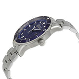 Movado Heritage Calendoplan Blue Dial Silver Steel Strap Watch For Men - 3650094 Buy Now By Movado
