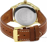 Movado Heritage Celestograf Navy Blue Dial Brown Leather Strap Watch For Women - 3650010 Buy Now By Movado