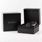 Movado Heritage Calendoplan Blue Dial Silver Steel Strap Watch For Men - 3650094 Buy Now By Movado