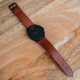 Movado Museum Classic Black Dial Brown Leather Strap Watch for Men - 0607198 Buy Now By Movado