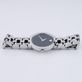 Movado Veturi Quartz Black Dial Silver Steel Strap Watch for Women - 0606338 Buy Now By Movado