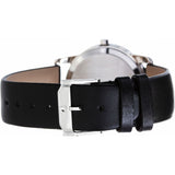 Movado Museum Black Dial Black Leather Strap Watch For Men - 606502 Buy Now By Movado