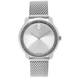 Movado Bold Silver Dial Silver Mesh Bracelet Watch For Women - 3600241 Buy Now By Movado