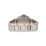 Cartier Ballon Bleu Silver Dial Two Tone Steel Strap Watch for Unisex Watch - W69008Z3 Buy Now By Cartier