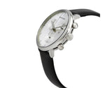Calvin Klein High Noon Chronograph White Dial Black Leather Strap Watch for Men - K8M271C6 Buy Now By Calvin Klein