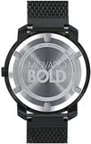 Movado Bold Black Dial Black Mesh Bracelet Watch For Men - 3600261 Buy Now By Movado