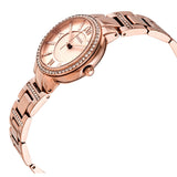 Fossil Virginia Pink Dial Pink Steel Strap Watch for Women - ES4482 Buy Now By Fossil