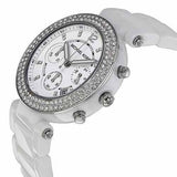 Michael Kors Parker White Dial White Leather Strap Watch for Women - MK5848 Buy Now By Michael Kors