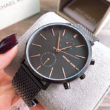 Michael Kors Jaryn Black Dial Black Stainless Steel Strap Watch for Men - MK8504 Buy Now By Michael Kors