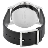 Calvin Klein City Silver Dial Black Steel Strap Watch for Men - K2G2G1CX Buy Now By Calvin Klein