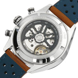 Tag Heuer Carrera Automatic Chronograph Blue Dial Brown Leather Strap Watch for Men - CBN2A1A.FC6537 Buy Now By Tag Heuer