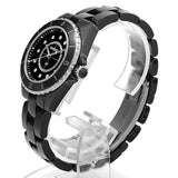 Chanel J12 Quartz Diamonds Black Dial Black Steel Strap Watch for Women - J12 H5701 Buy Now By Chanel
