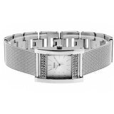 Guess Nouveau Diamonds Silver Dial Silver Mesh Bracelet Watch for Women - W0127L1 Buy Now By Guess