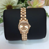 Marc Jacobs Henry Rose Gold Dial Rose Gold Steel Strap Watch for Women - MBM3278 Buy Now By Marc Jacobs