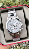 Fossil Boyfriend Multifunction Silver Dial Silver Steel Strap Watch for Women - ES3883 Buy Now By Fossil