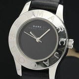 Marc Jacobs Blade Black Dial Black Leather Strap Watch for Women - MBM1211 Buy Now By Marc Jacobs