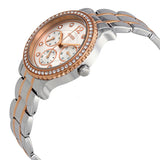 Guess Enchanting Diamonds Silver Dial Two Tone Steel Strap Watch for Women - W0305L3 Buy Now By Guess