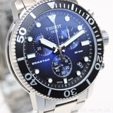 Tissot Seastar 1000 Chronograph Driver Blue Dial Silver Steel Strap Watch For Men - T120.417.11.041.01 Buy Now By Tissot