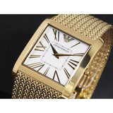 Emporio Armani Mother of Pearl Dial Gold Mesh Bracelet Watch For Men - AR2016 Buy Now By Emporio Armani
