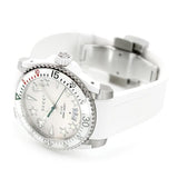 Gucci Dive Quartz White Dial White Rubber Strap Watch For Men - YA136337 Buy Now By Gucci