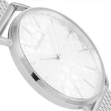 Coach Perry Quartz Silver Dial Silver Mesh Bracelet Watch for Women - 14503384 Buy Now By Coach