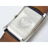 Emporio Armani Classic Analog Black Dial Black Leather Strap Strap Watch For Men - AR1604 Buy Now By Emporio Armani