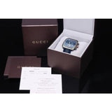 Gucci Coupe Chronograph Blue Dial Two Tone NATO Strap Watch for Men - YA131203 Buy Now By Gucci
