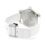 Gucci Dive Quartz White Dial White Rubber Strap Watch For Men - YA136337 Buy Now By Gucci