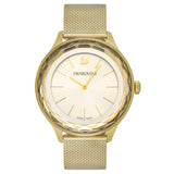 Swarovski Octea Nova Silver Dial Gold Mesh Bracelet Watch for Women - 5430417 Buy Now By Swarovski