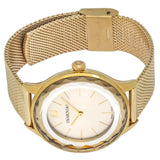 Swarovski Octea Nova Silver Dial Gold Mesh Bracelet Watch for Women - 5430417 Buy Now By Swarovski