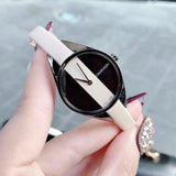 Calvin Klein Rebel Cream Black Dial Cream Leather Strap Watch for Women - K8P237X1 Buy Now By Calvin Klein