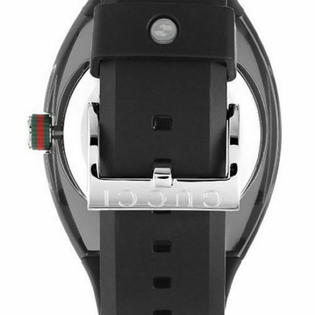 Gucci Sync XXL Quartz Black Dial Black Rubber Strap Watch For Men - YA137101 Buy Now By Gucci