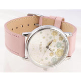Coach Perry Silver Dial Pink Leather Strap Watch For Women - 14503325 Buy Now By Coach