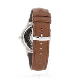 Emporio Armani Renato Quartz Silver Dial Brown Leather Strap Watch For Men - AR11185 Buy Now By Emporio Armani
