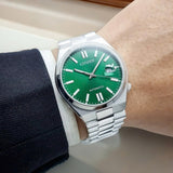 Citizen Tsuyosa Automatic Green Dial Silver Steel Strap Watch For Men - NJ0150-81X Buy Now By Citizen
